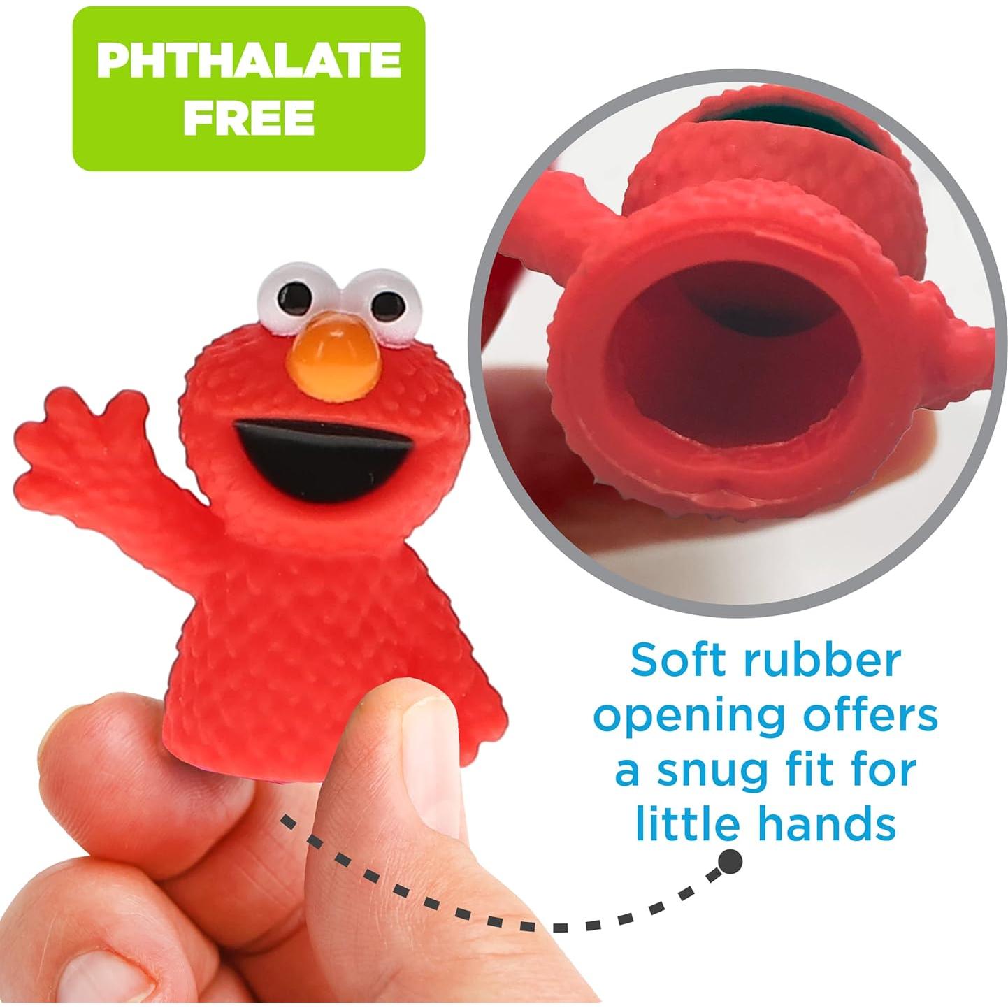 Juego de 10 Marionetas de Dedo Plaza Sésamo - Educativas y Acuáticas