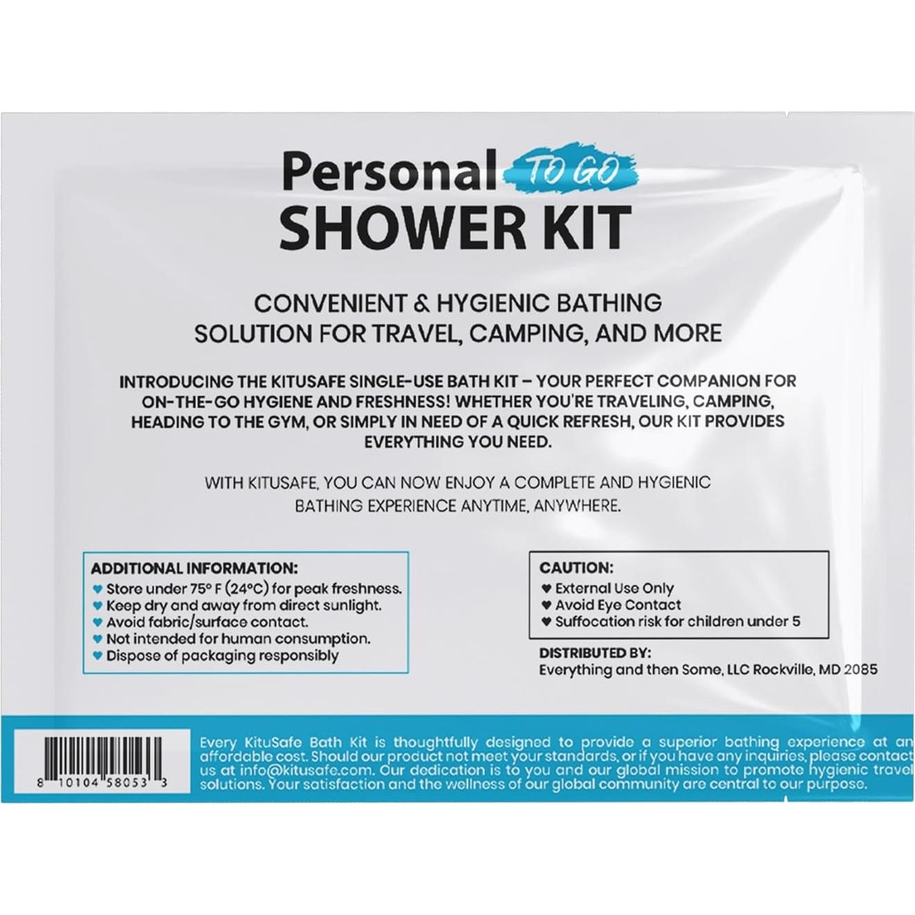 Kit de Ducha Personal Compacto pH Advantage - Higiene para Viajes