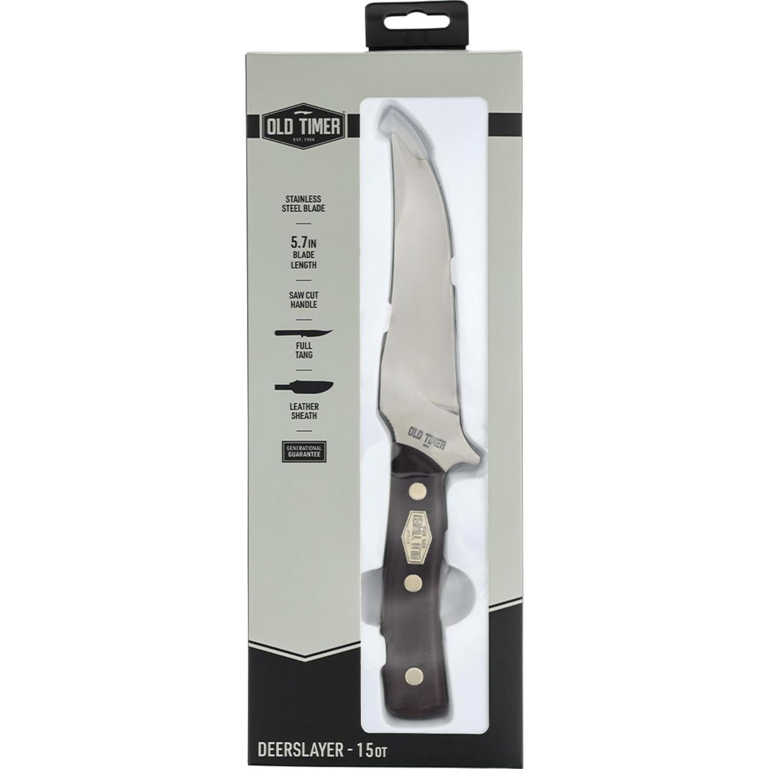 Cuchillo Fijo Old Timer 15OT Deerslayer 26.7cm Acero Inoxidable