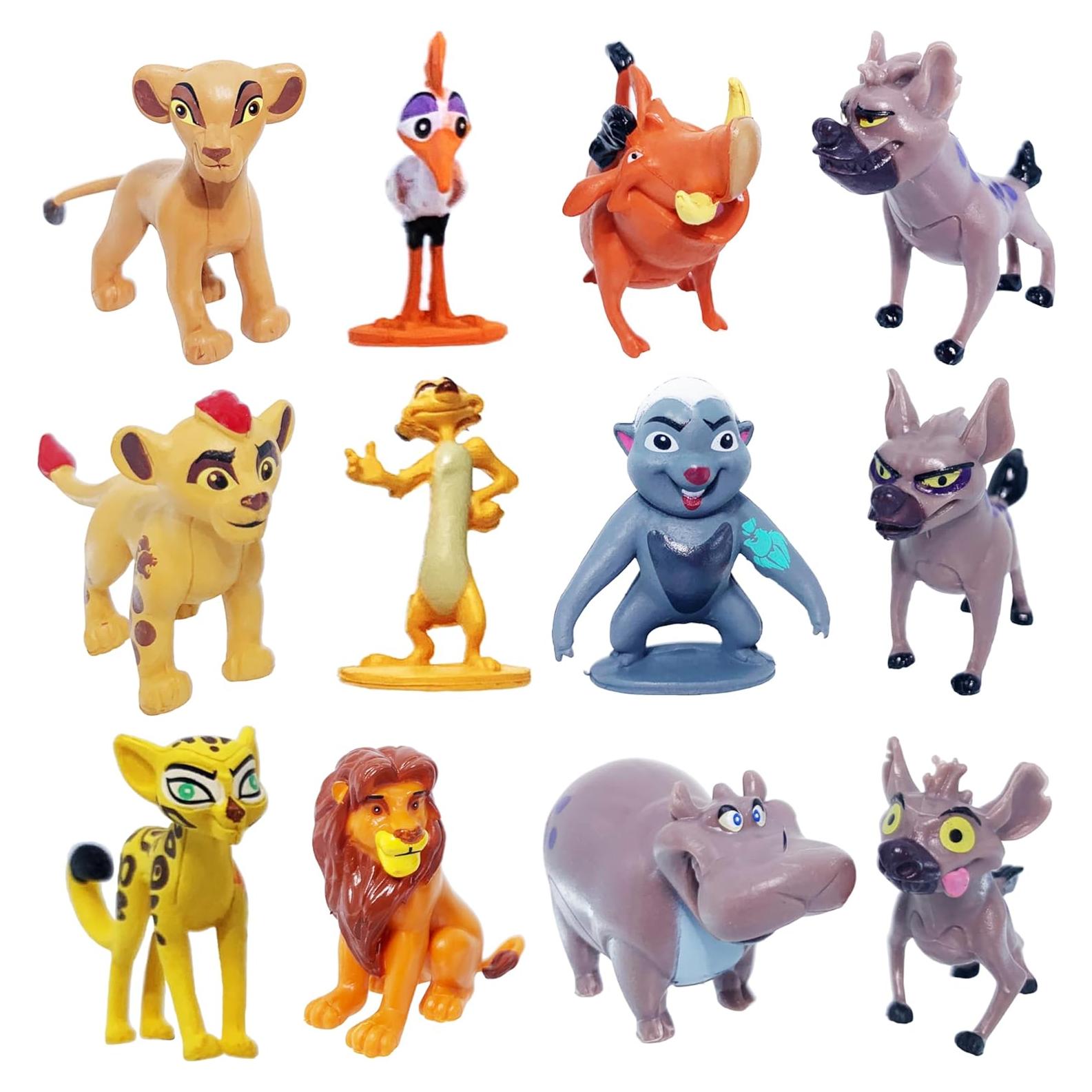 Set de Muñecos Rey León CNIUETYR PVC 12 Piezas 5 cm