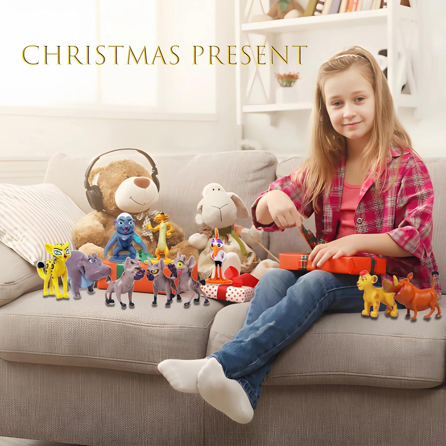 Set de Muñecos Rey León CNIUETYR PVC 12 Piezas 5 cm