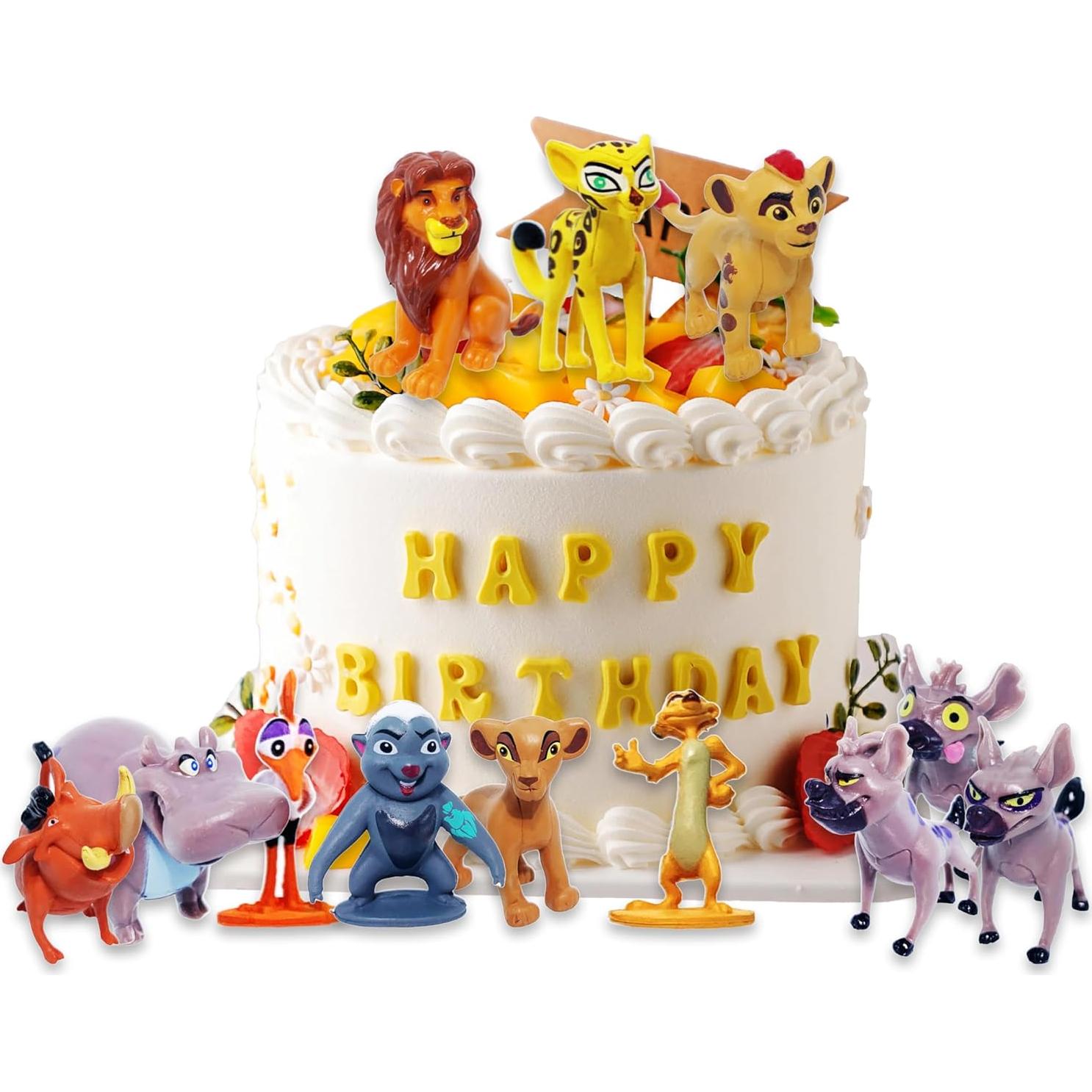 Set de Muñecos Rey León CNIUETYR PVC 12 Piezas 5 cm