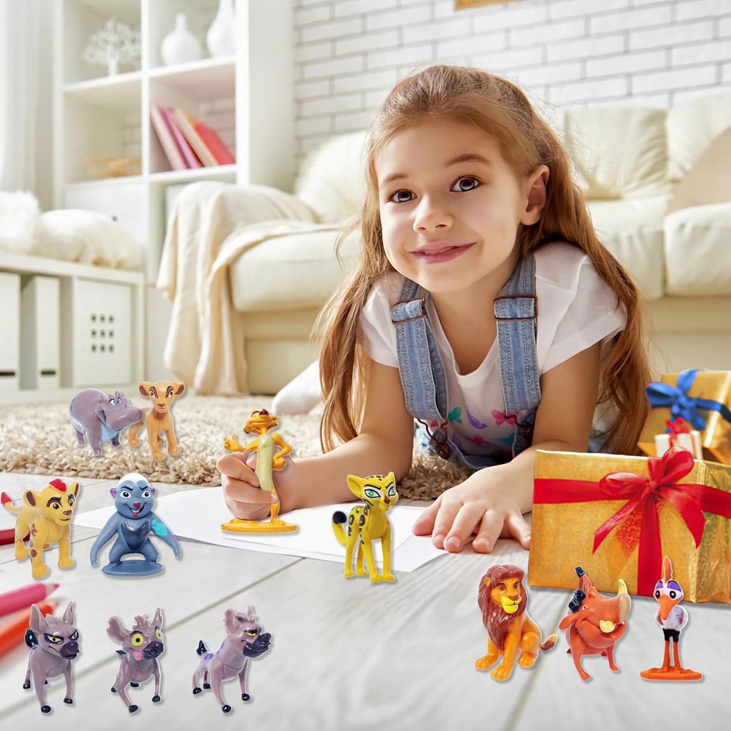 Set de Muñecos Rey León CNIUETYR PVC 12 Piezas 5 cm