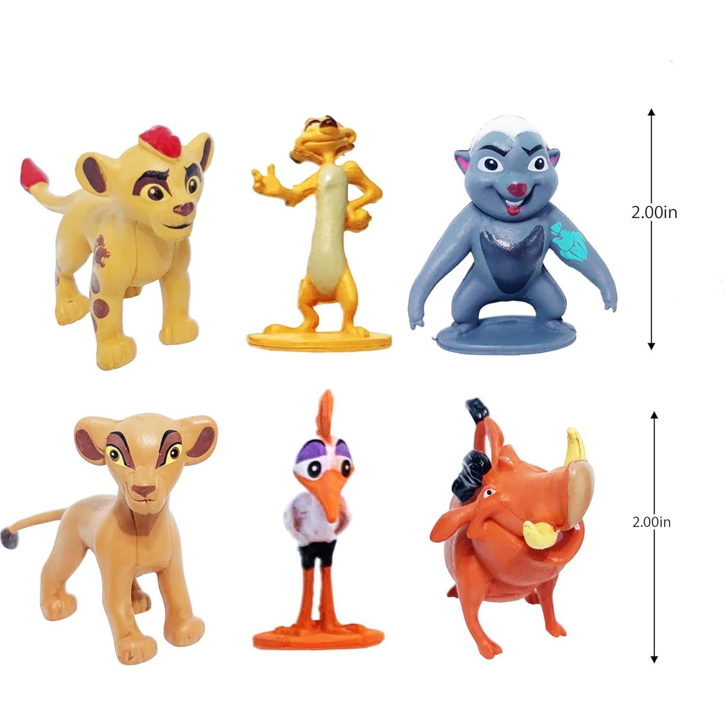 Set de Muñecos Rey León CNIUETYR PVC 12 Piezas 5 cm