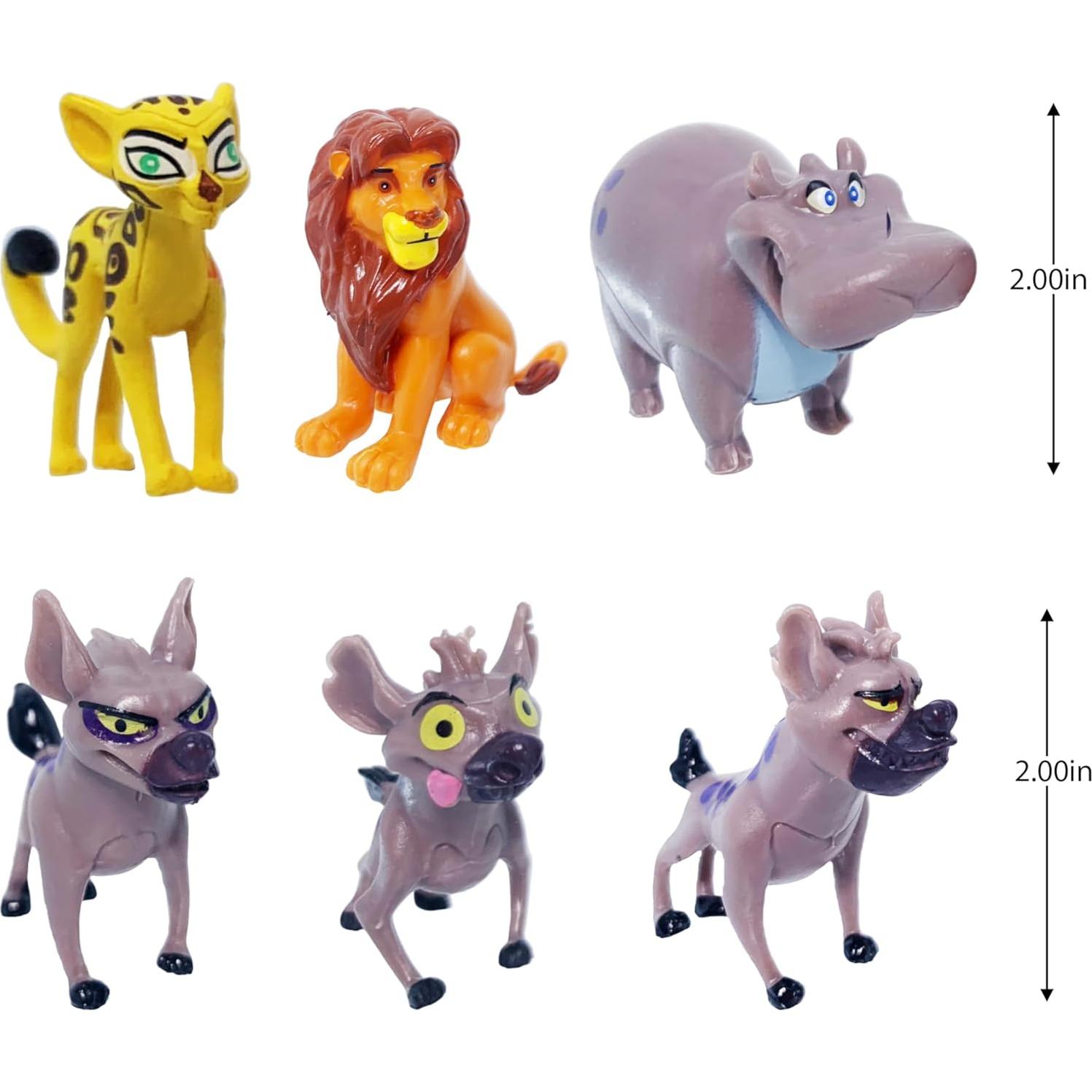 Set de Muñecos Rey León CNIUETYR PVC 12 Piezas 5 cm