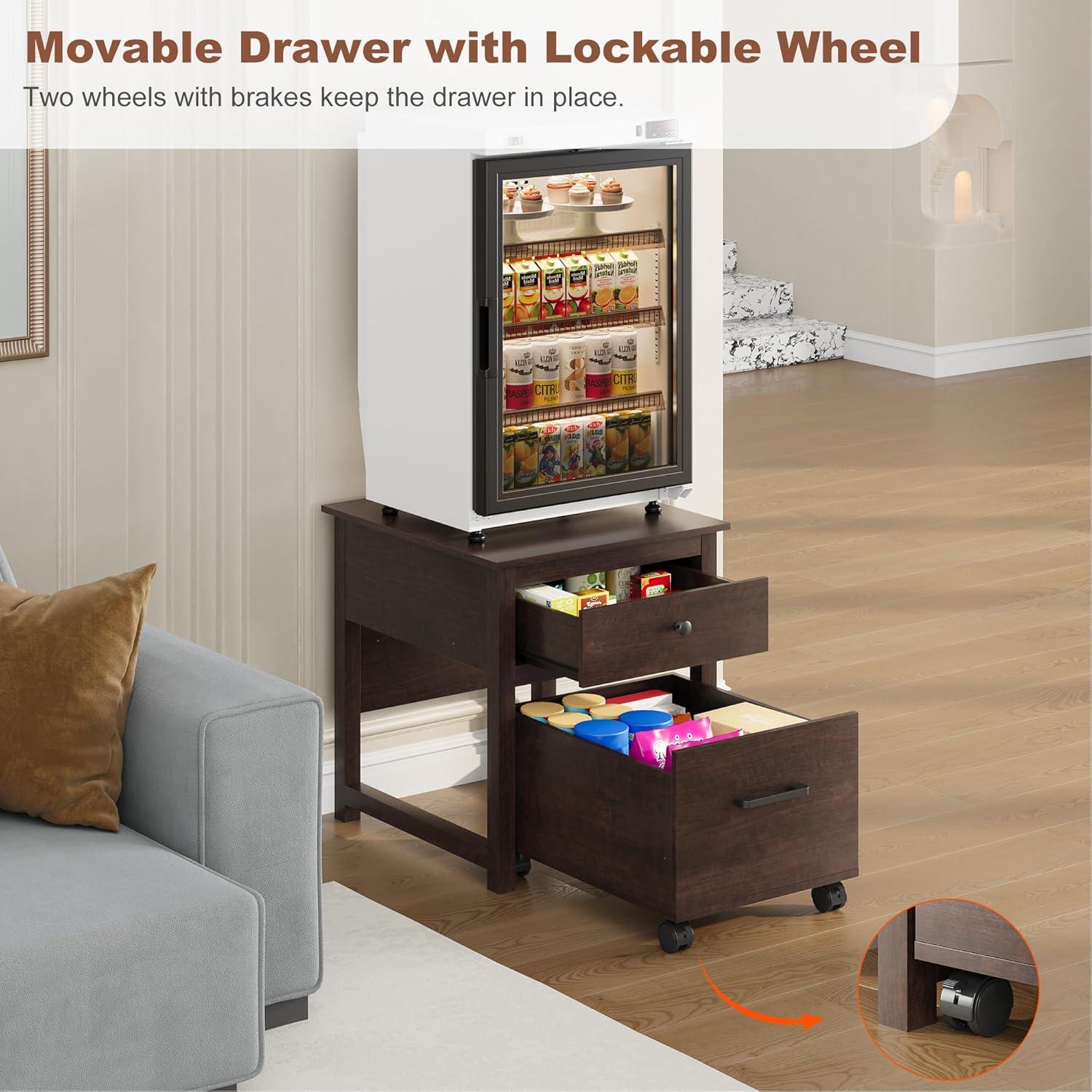 Soporte para Mini Nevera Rresyet FS03 con Cajón Móvil