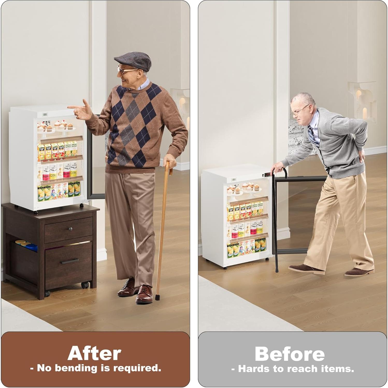 Soporte para Mini Nevera Rresyet FS03 con Cajón Móvil