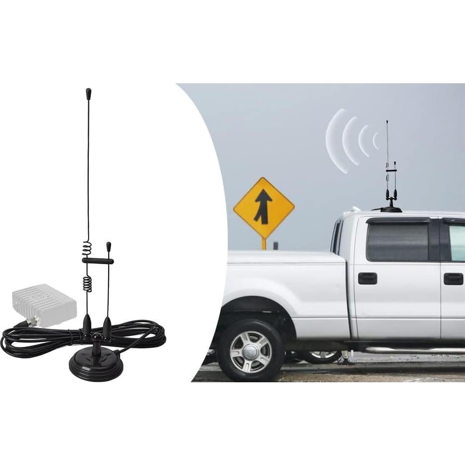 Antena Doble Banda TWAYRDIO 144/430MHz VHF UHF Móvil 43cm