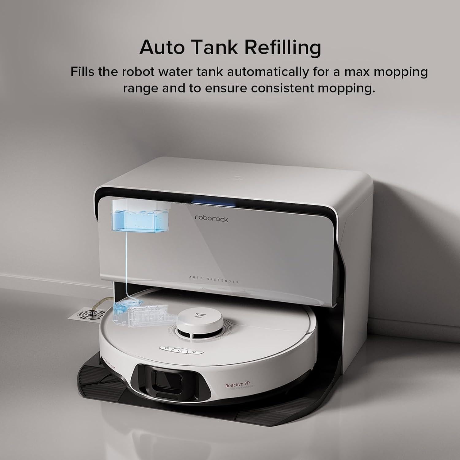 Aspiradora Robot Roborock S8 Max Ultra 8000Pa Blanco