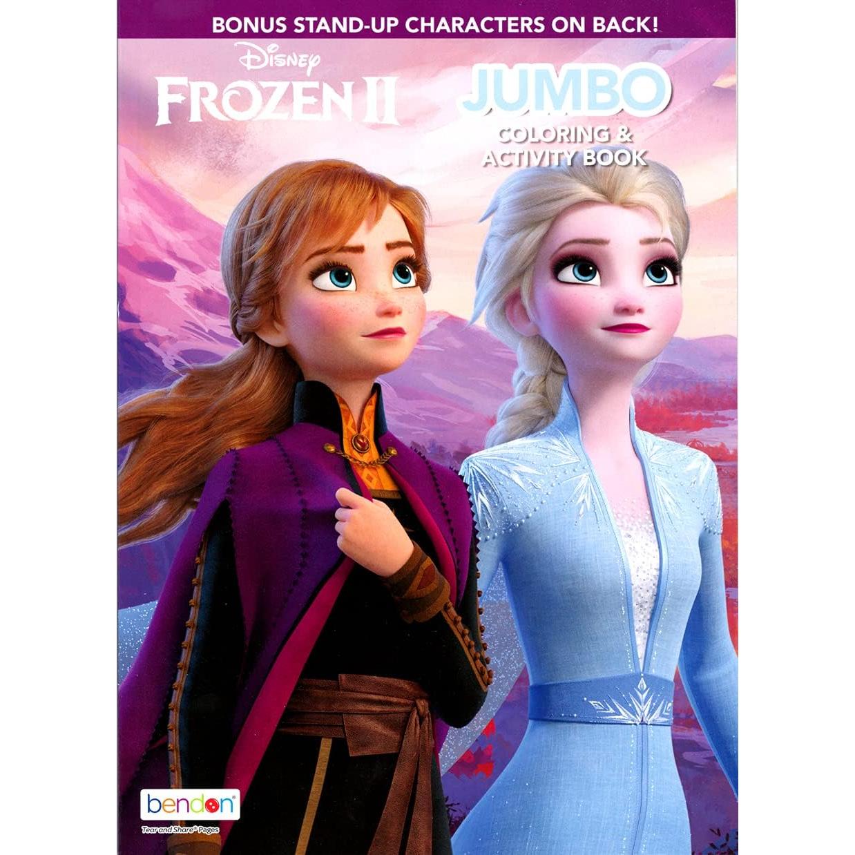 Set de Colorear Disney Frozen 2 - 2 Libros + Pegatinas
