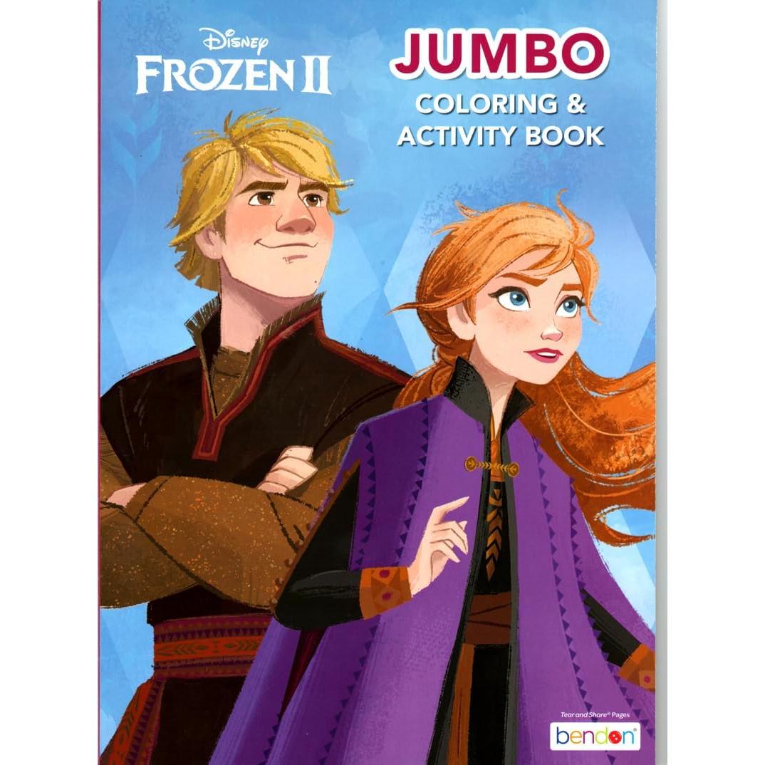 Set de Colorear Disney Frozen 2 - 2 Libros + Pegatinas