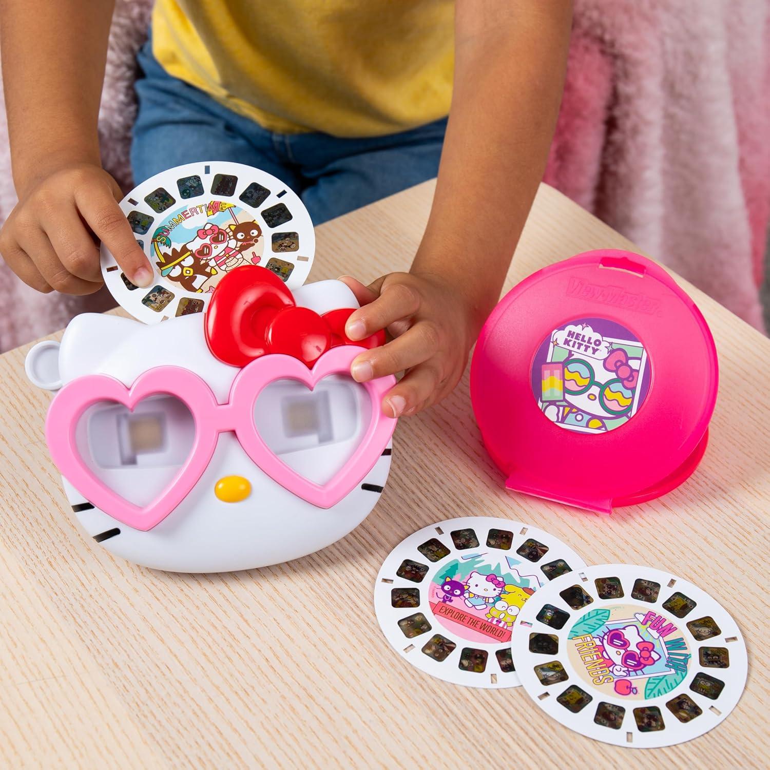 View-Master Deluxe Hello Kitty - Visor 3D con 3 carretes