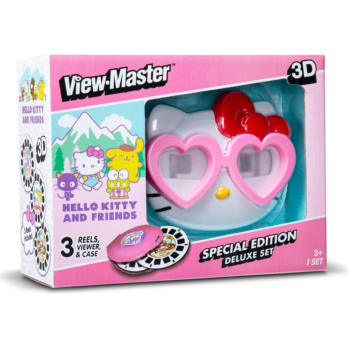 View-Master Deluxe Hello Kitty - Visor 3D con 3 carretes
