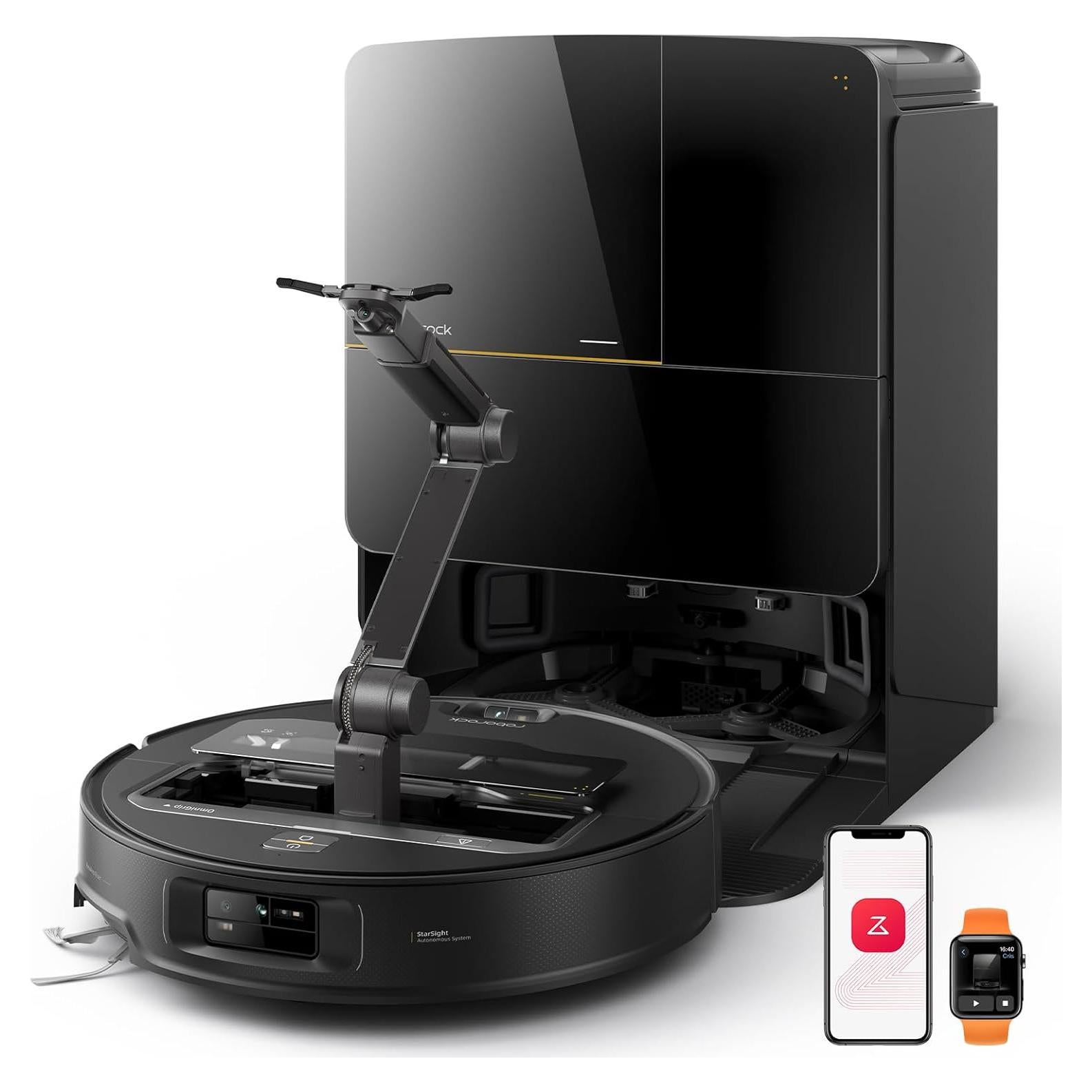 Aspiradora Robot Roborock Saros Z70 con Mopa y Brazo OmniGrip