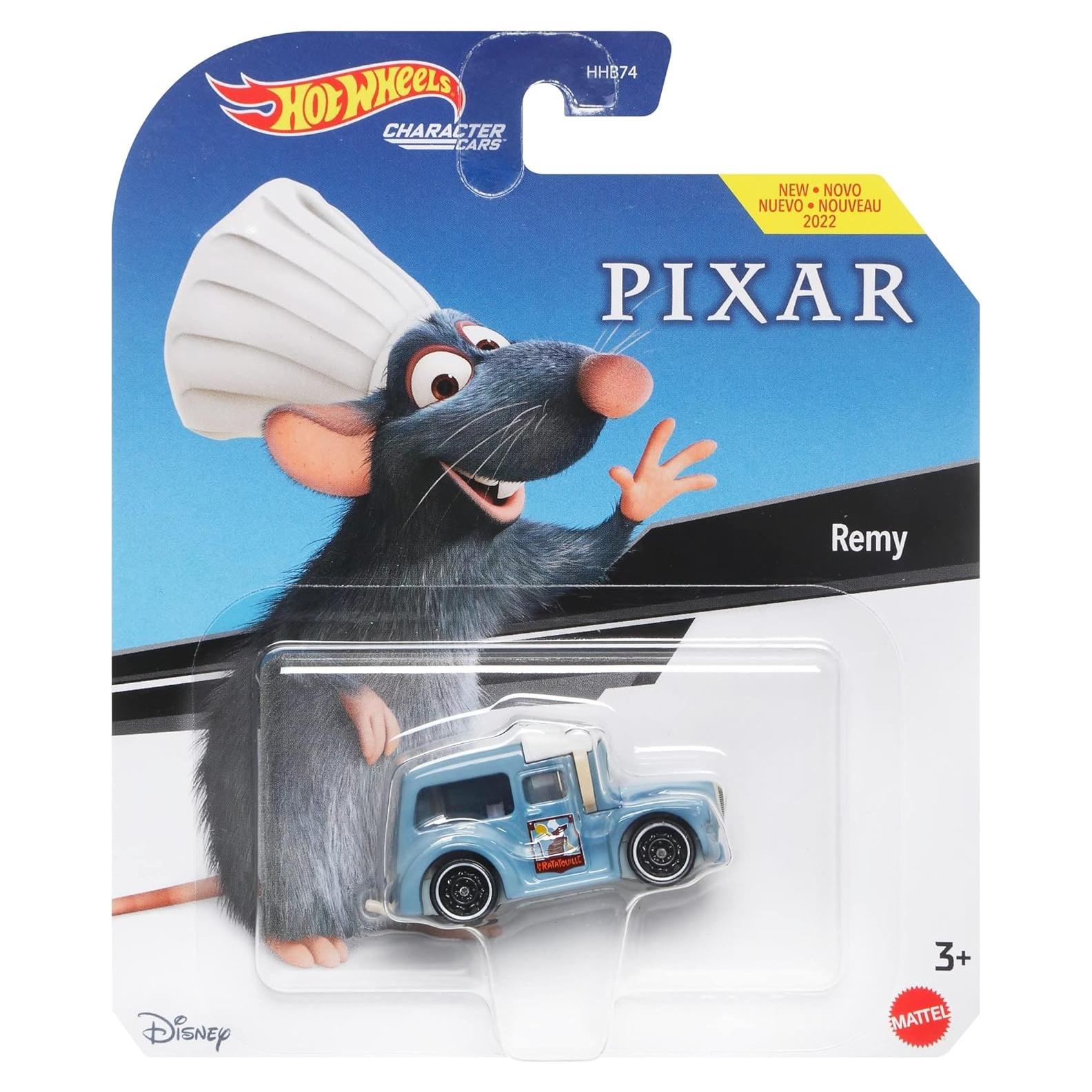 Coche de Personaje Hot Wheels Remy 4.14x13.97cm