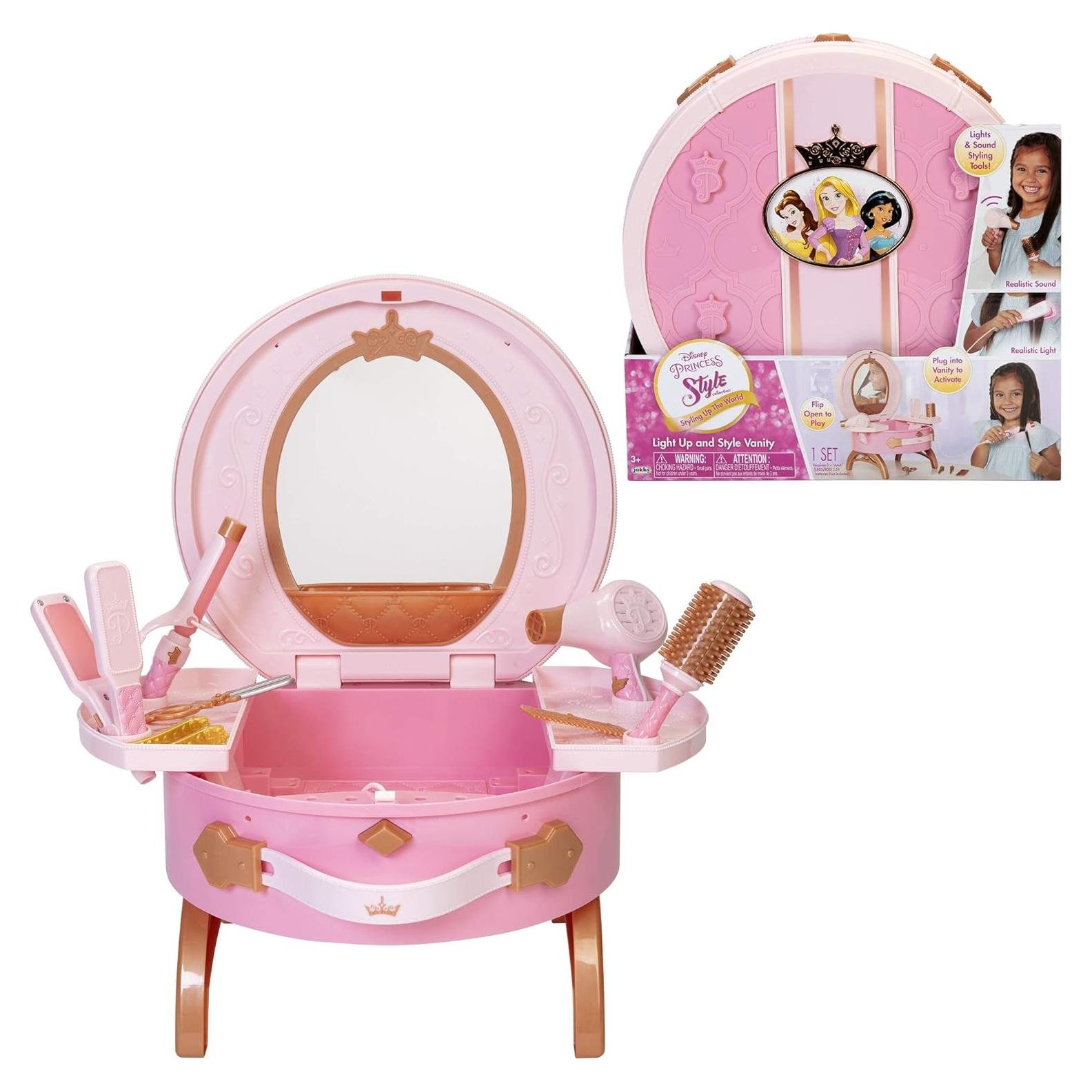 Tocador de Princesa Disney con Iluminación y Accesorios