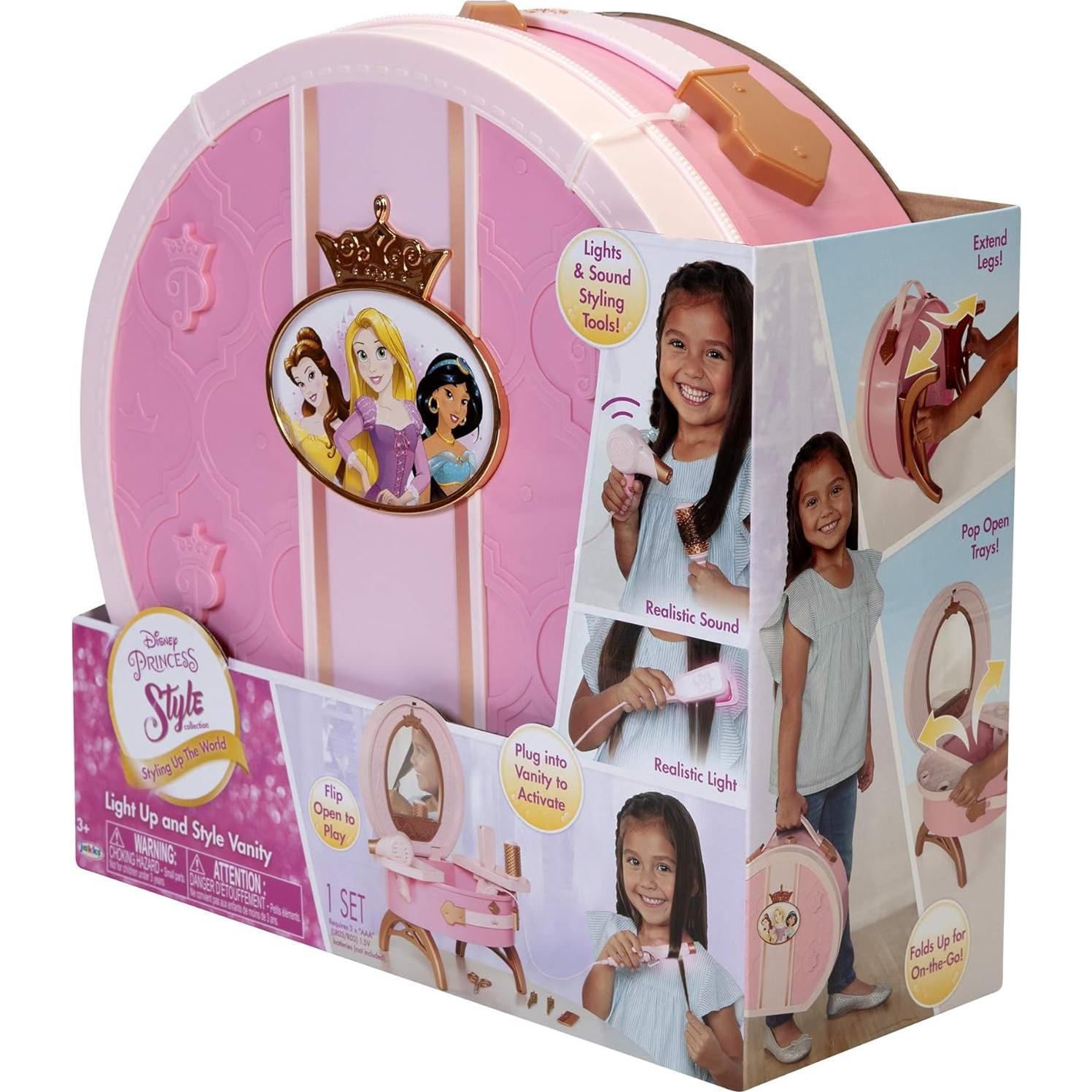 Tocador de Princesa Disney con Iluminación y Accesorios