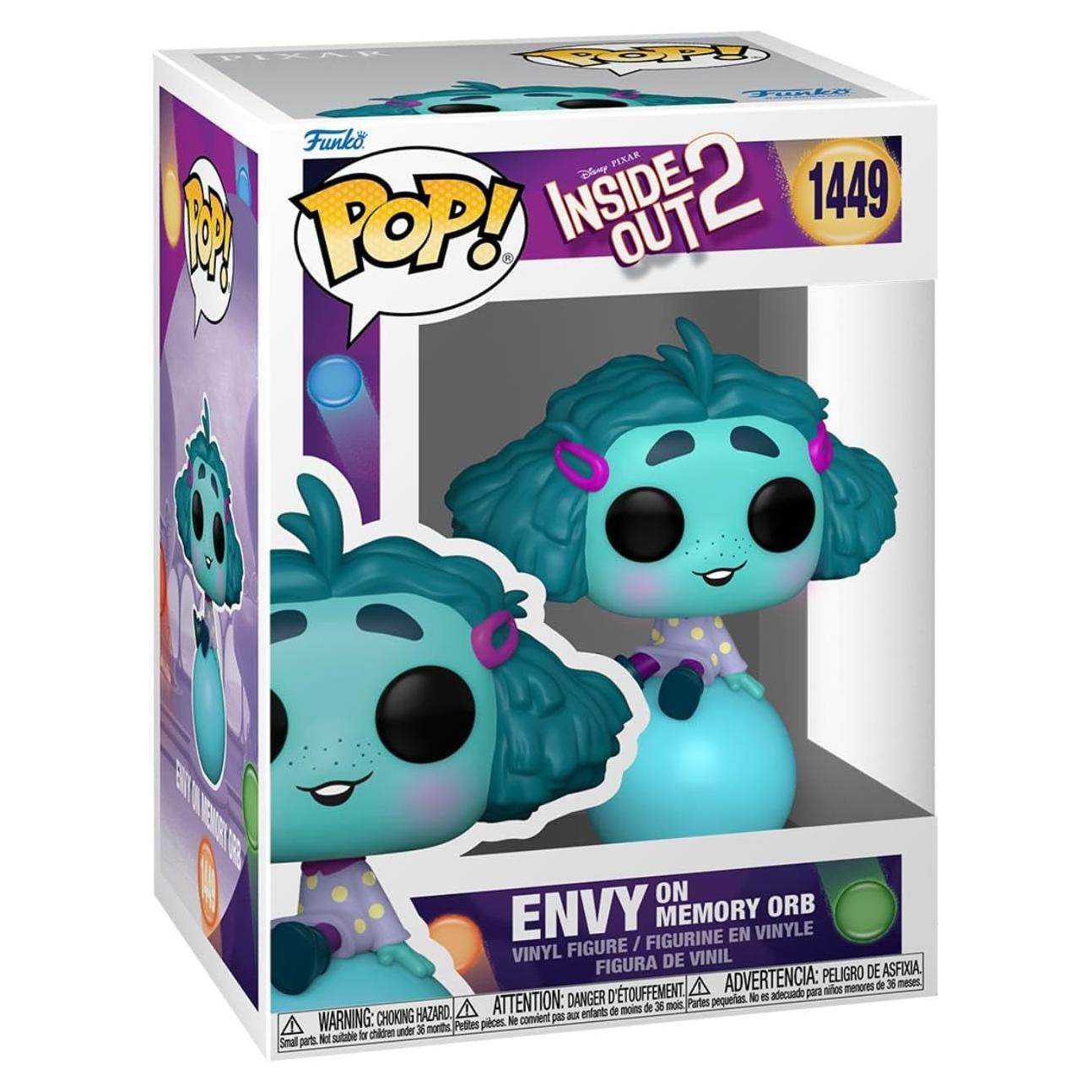 Figura Funko POP! Intensamente 2 Envidia 10.16 cm Vinilo