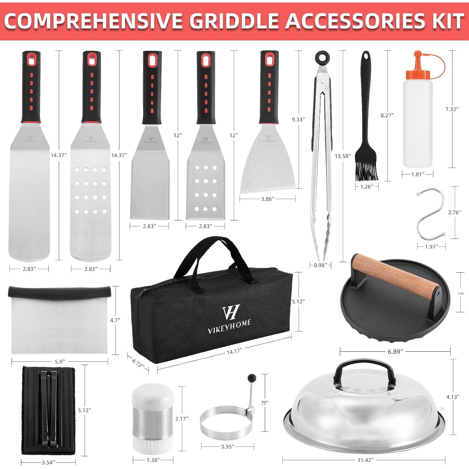 Kit de Accesorios para Parrilla VIKEYHOME 28 Piezas