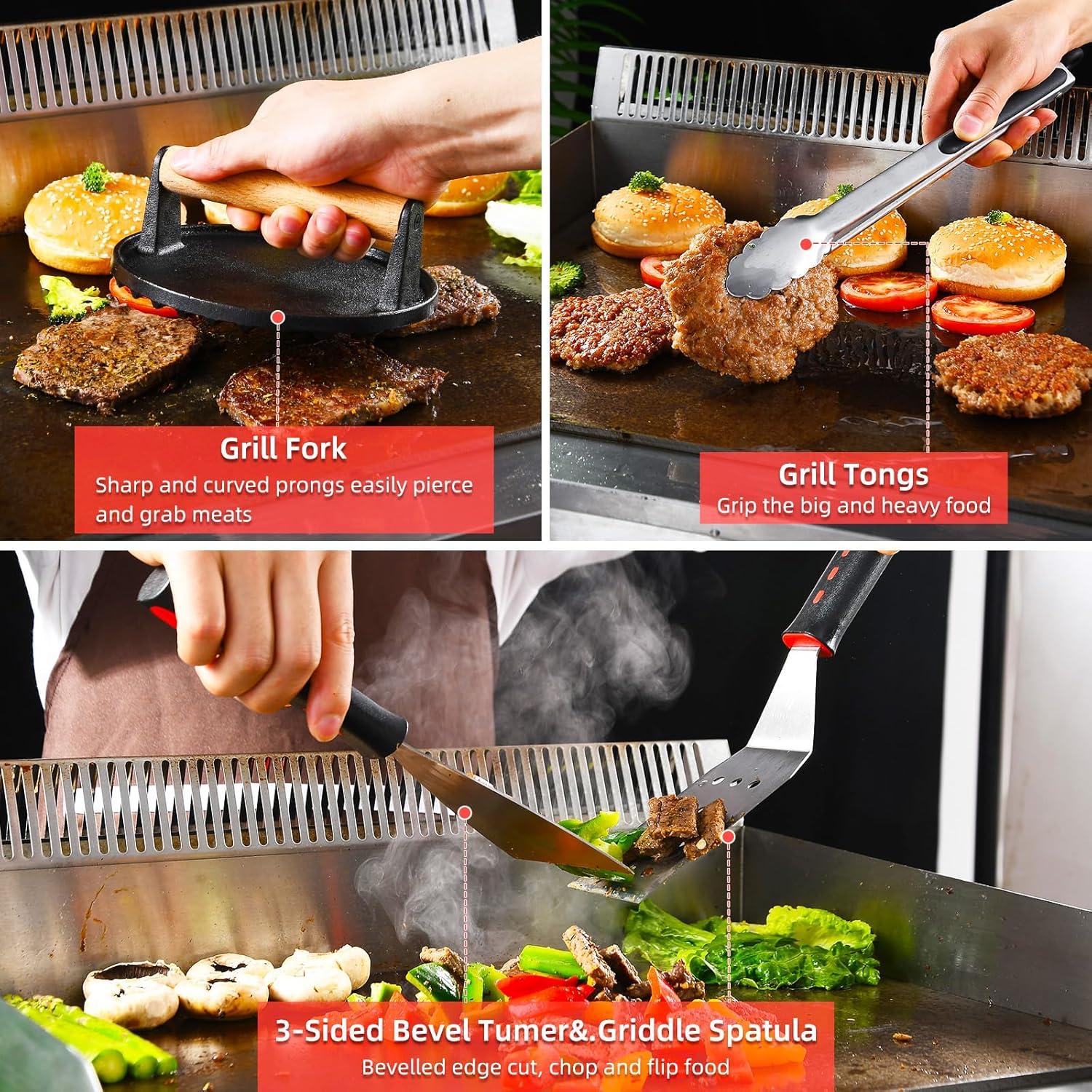 Kit de Accesorios para Parrilla VIKEYHOME 28 Piezas