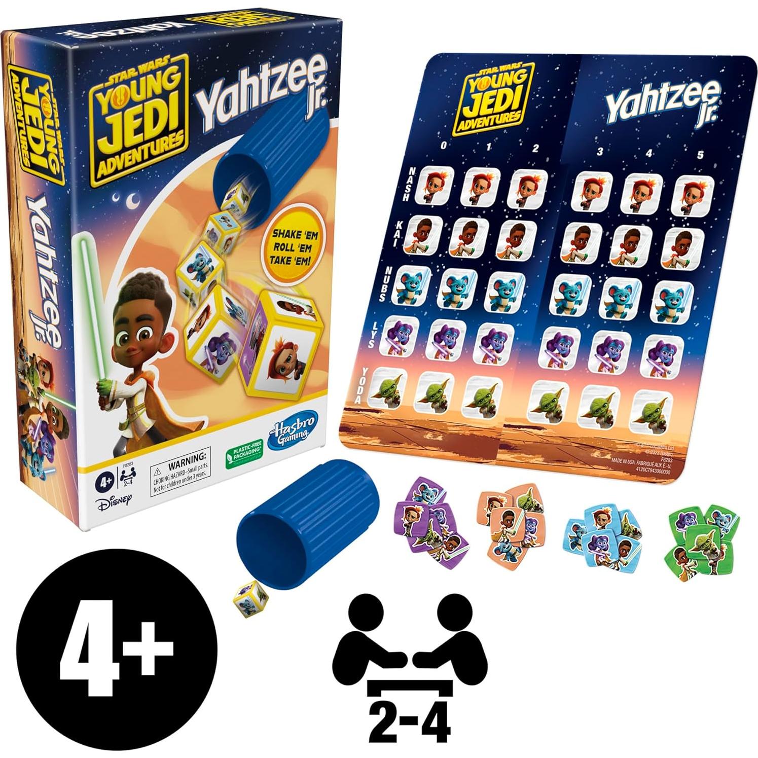 Juego de Mesa Yahtzee Jr. Star Wars para Niños 4+