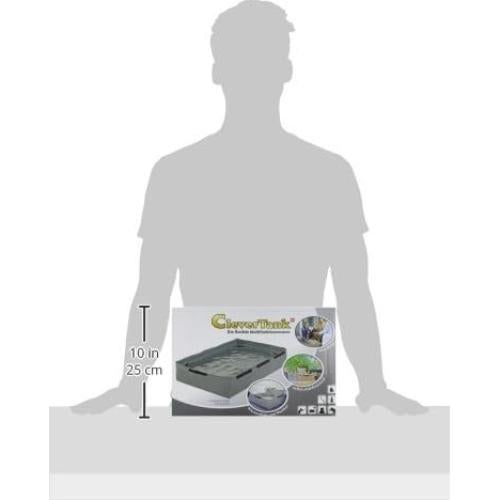 Clever Tank Mediano Plegable 49L Gris - Tanque Portátil Resistente