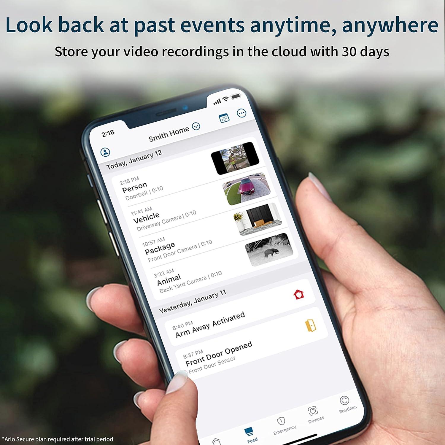 Cámara de Seguridad Arlo Essential VMC2030 - Inalámbrica 1080p