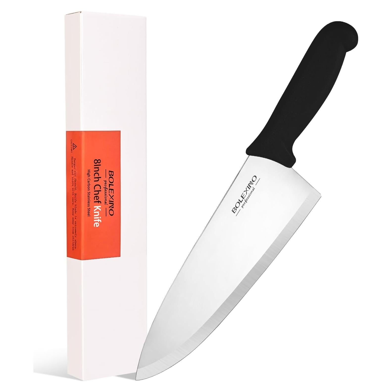 Cuchillo de Chef Profesional Bolexino 20.32 cm Acero Inoxidable