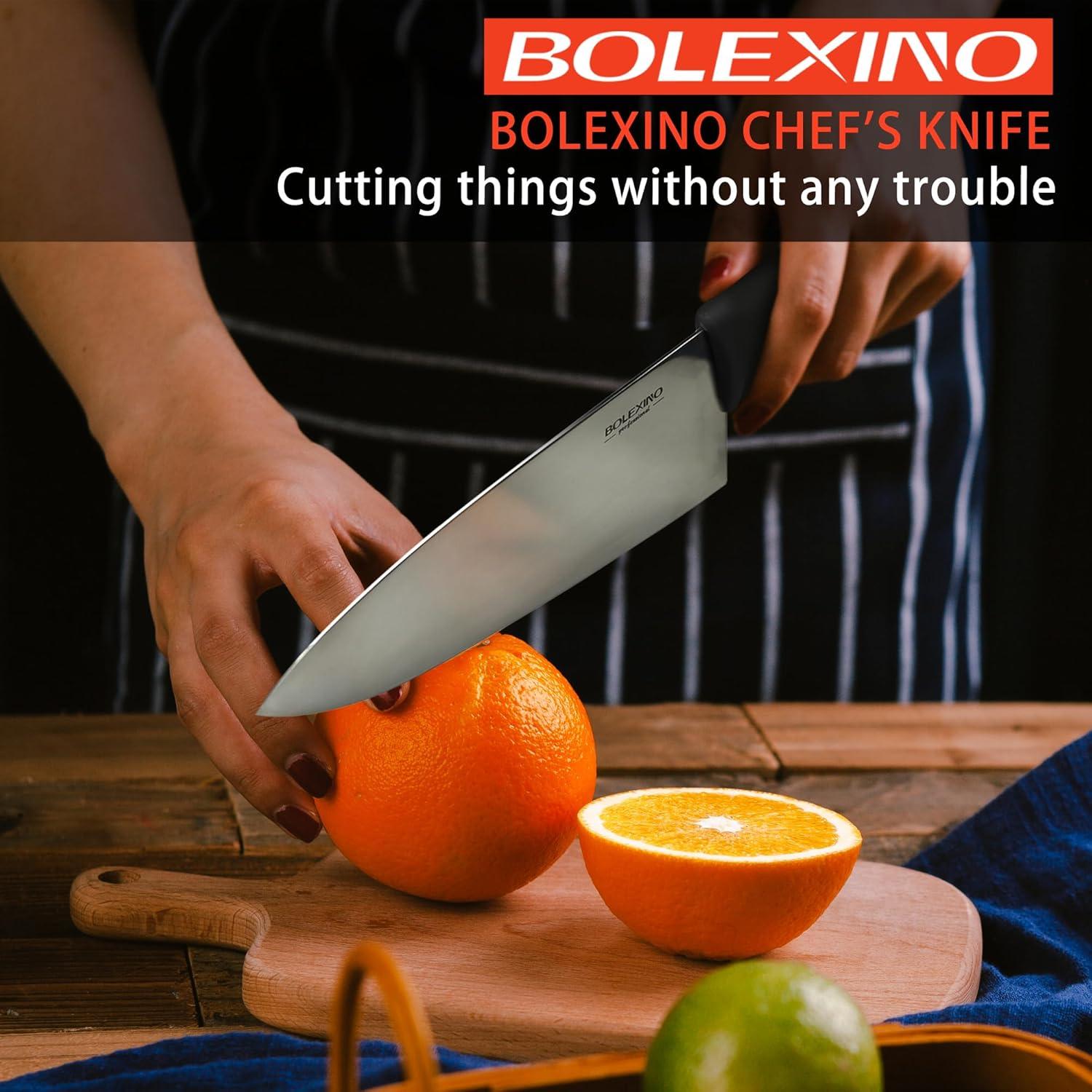 Cuchillo de Chef Profesional Bolexino 20.32 cm Acero Inoxidable
