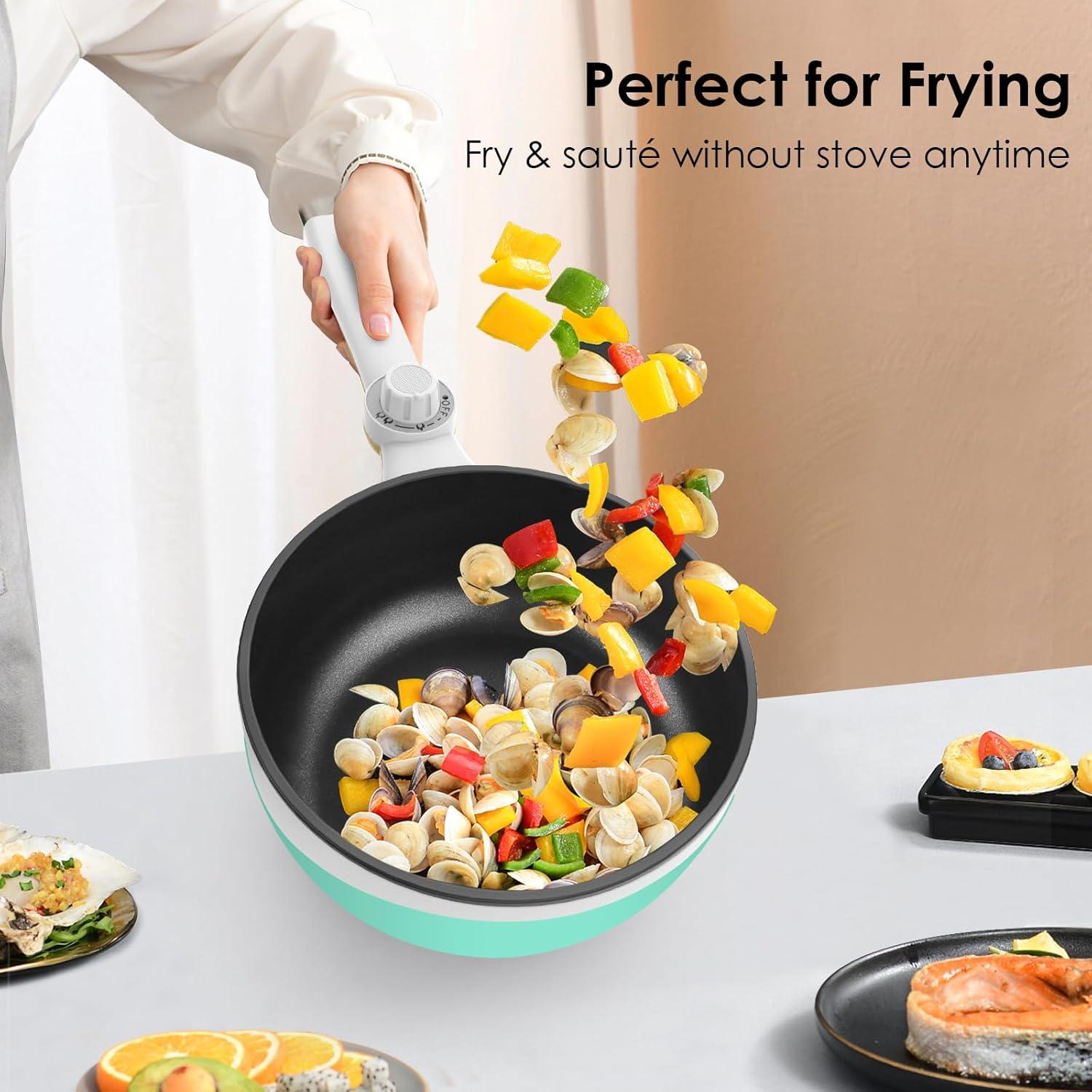 Audecook Olla Eléctrica 1.7L Antiadherente Verde-B