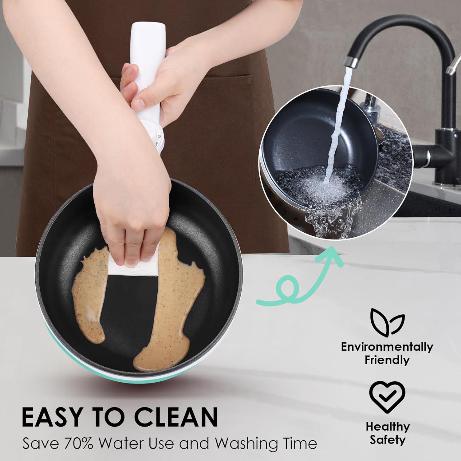 Audecook Olla Eléctrica 1.7L Antiadherente Verde-B