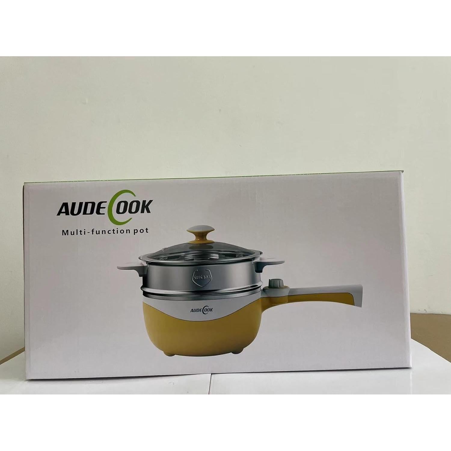 Audecook Olla Eléctrica 1.7L Antiadherente Verde-B