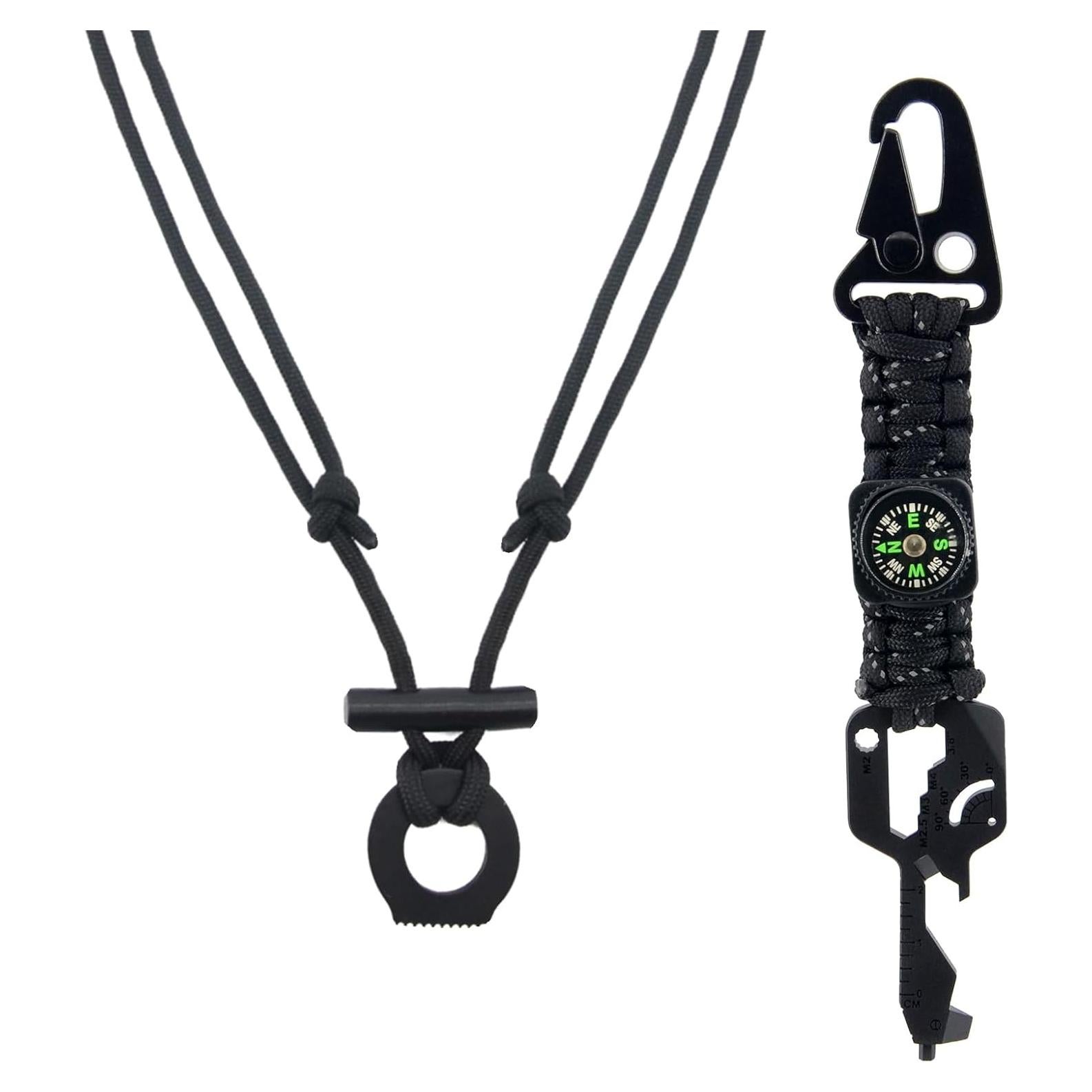 Juego de Supervivencia SET007 con Paracord 20 en 1 para Camping