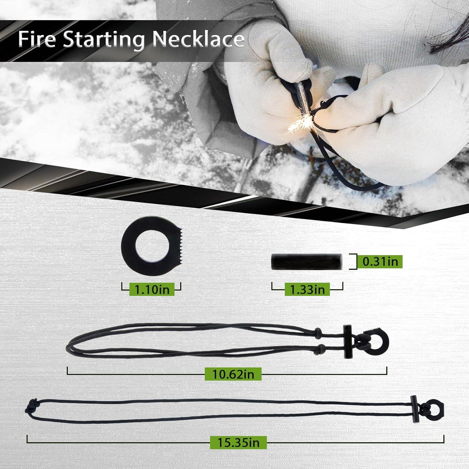 Juego de Supervivencia SET007 con Paracord 20 en 1 para Camping