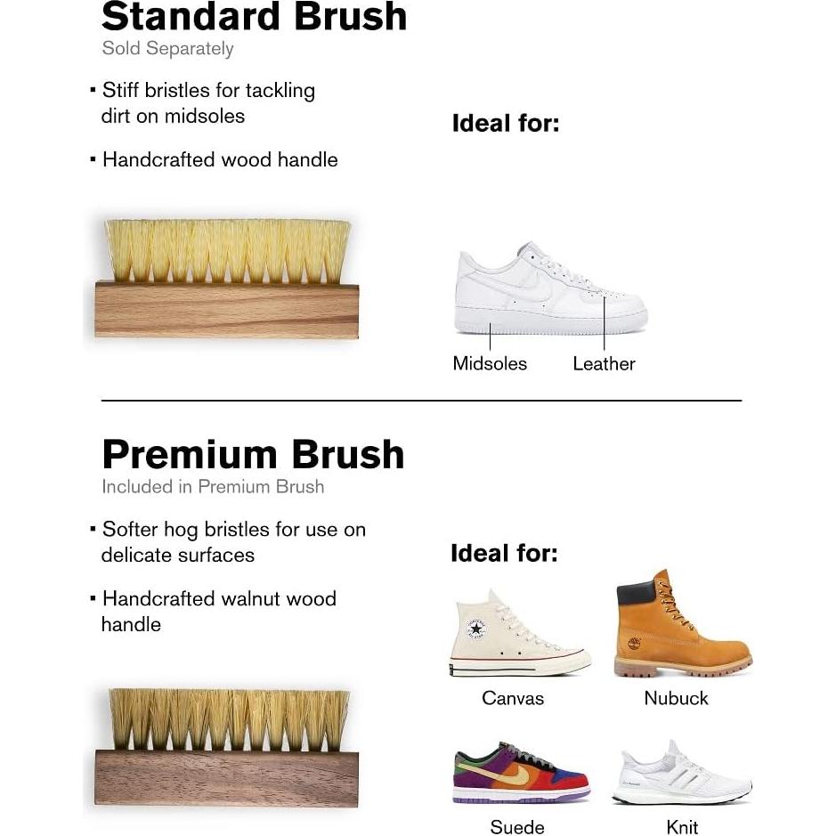 Jason Markk Shoe & Sneaker Care, Shoe Cleaner, Cleans & Conditions Footwear