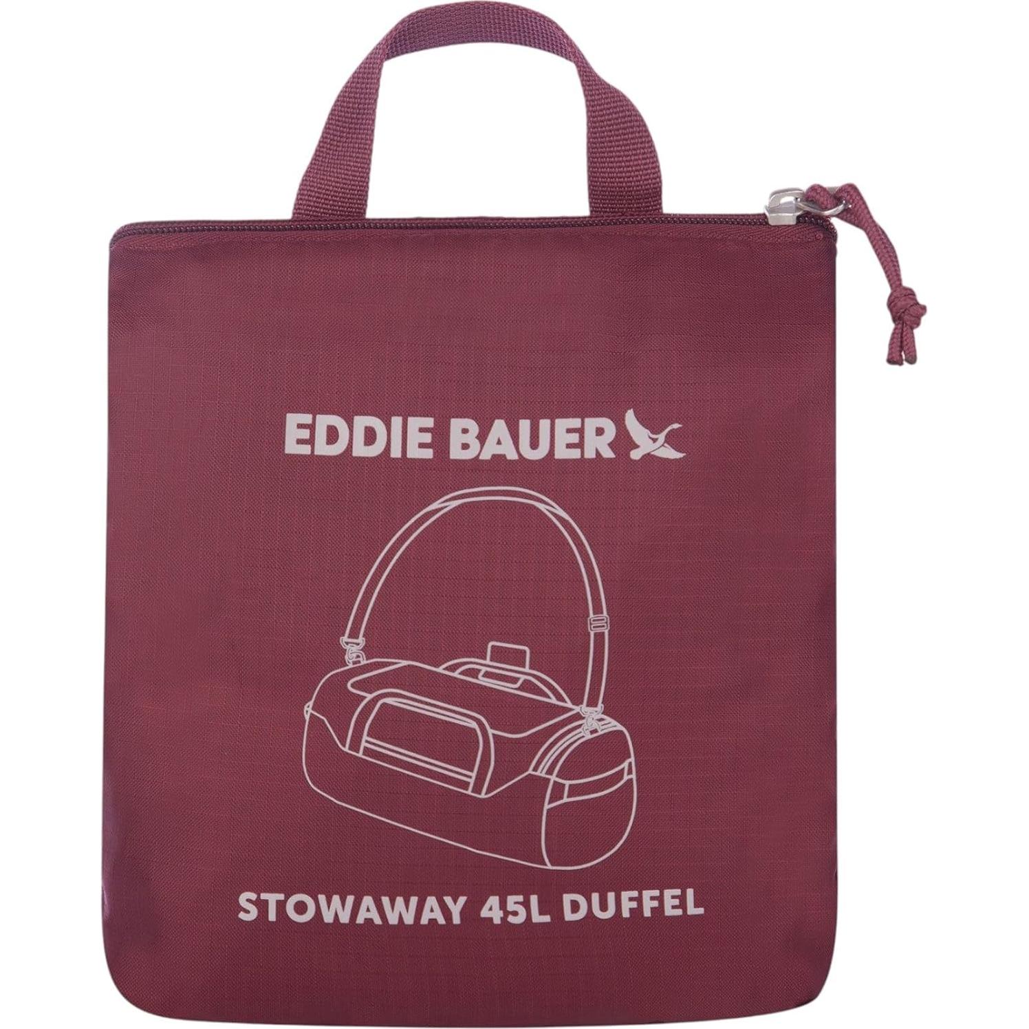 Bolsa de Viaje Plegable Eddie Bauer Stowaway 45L Duradera