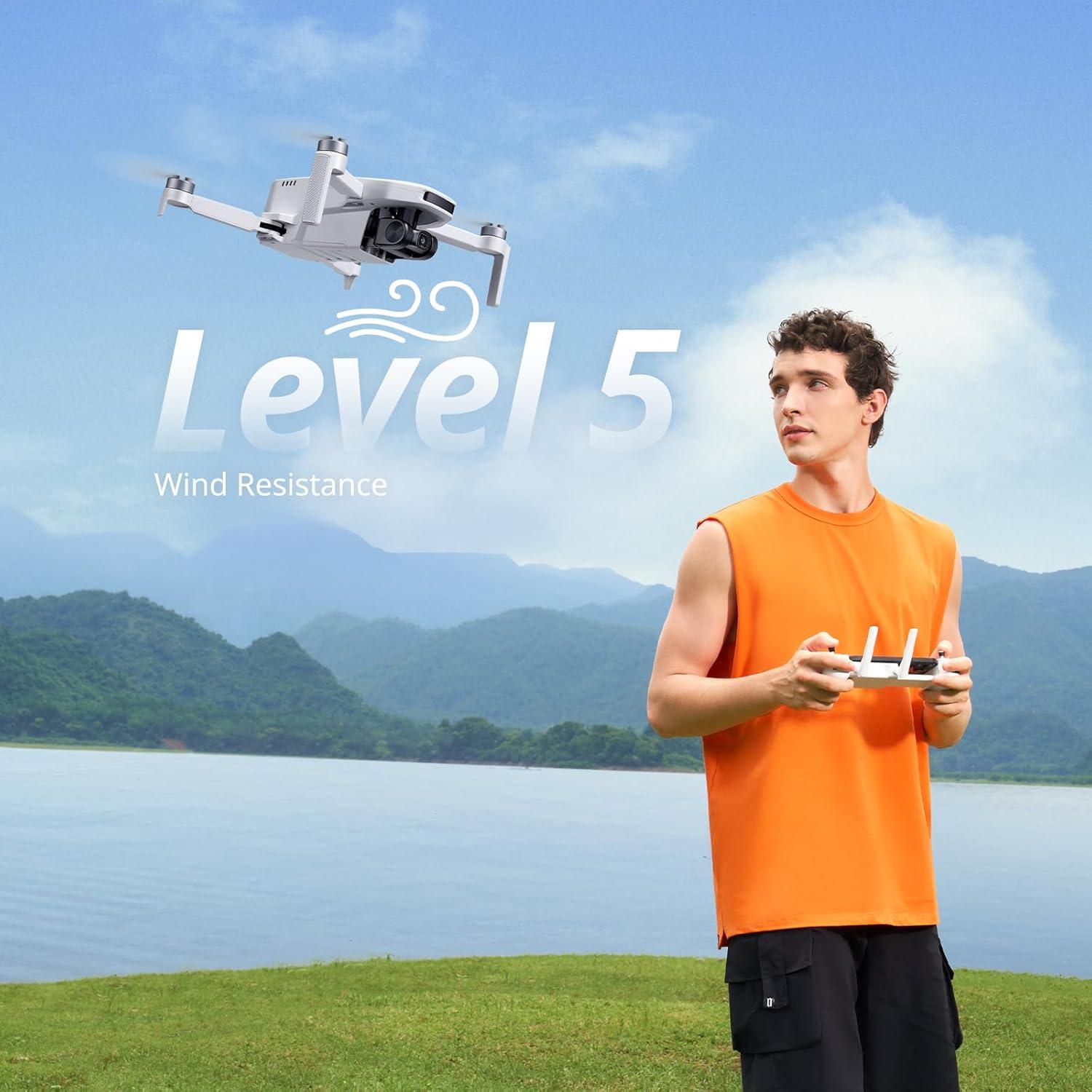 Dron Potensic ATOM LT 249g con Cámara 2.5K y 80 Min Vuelo