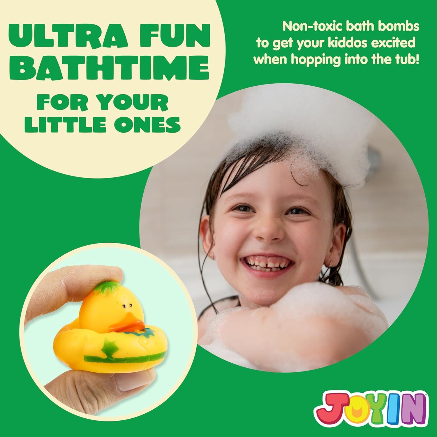 30 Mini Patitos de Goma JOYIN para Juguetes de Baño