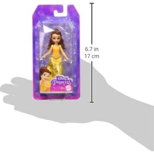 Muñeca Belle Articulada 9 cm Mattel Princesas Disney