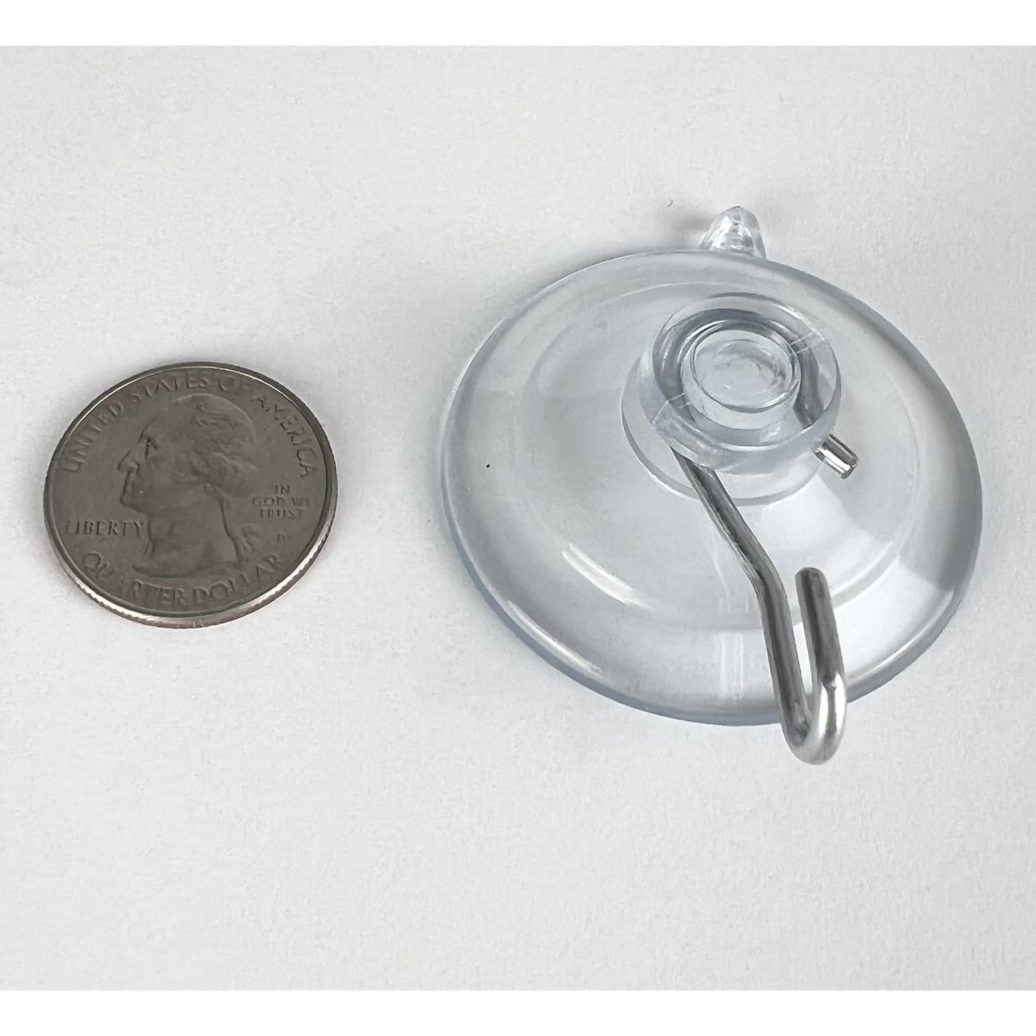 Ganchos de Ventosa Wis-Sales 12 Pack 3.18 cm Soporta 0.45 kg