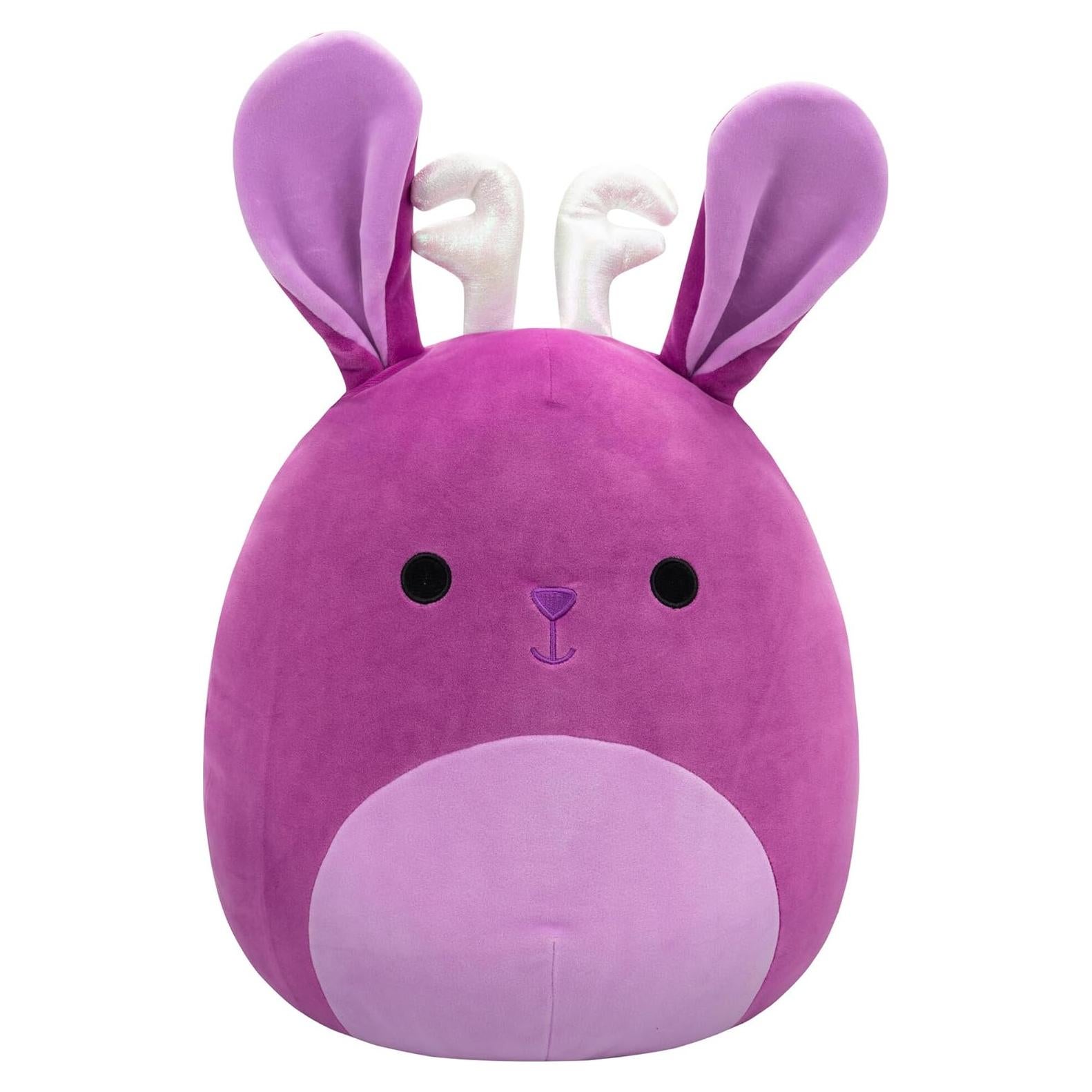 Squishmallows Peluche 35.56cm Maria Del Mar Conejo Jackalope Morado