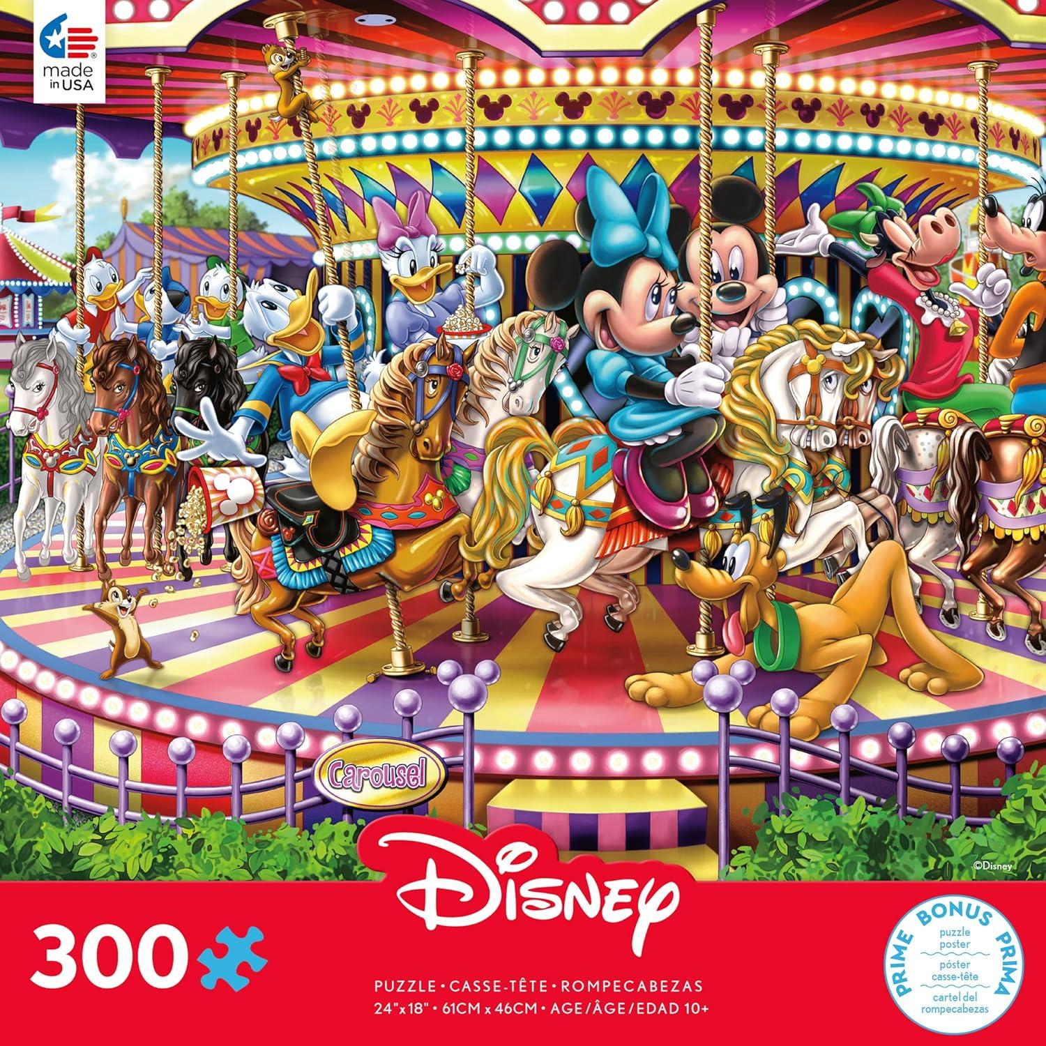 Rompecabezas Disney Carrusel Ceaco 300 Piezas 54x38 cm