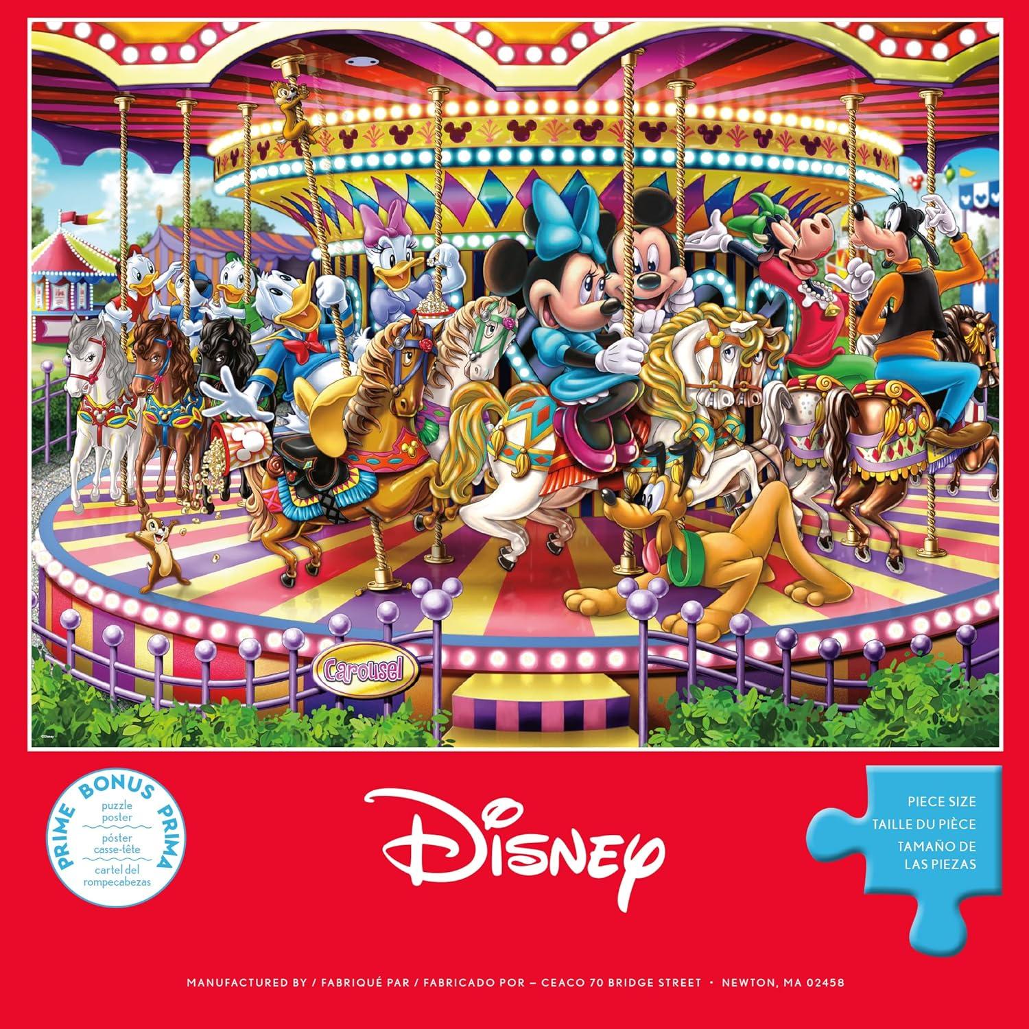Rompecabezas Disney Carrusel Ceaco 300 Piezas 54x38 cm
