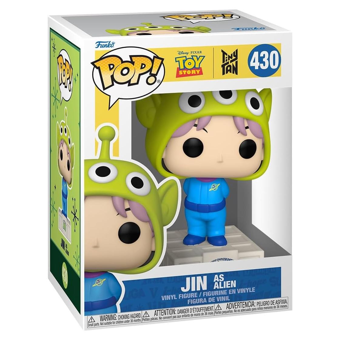 Funko Pop! Jin como Alien Toy Story x Tiny TAN 12,95 cm