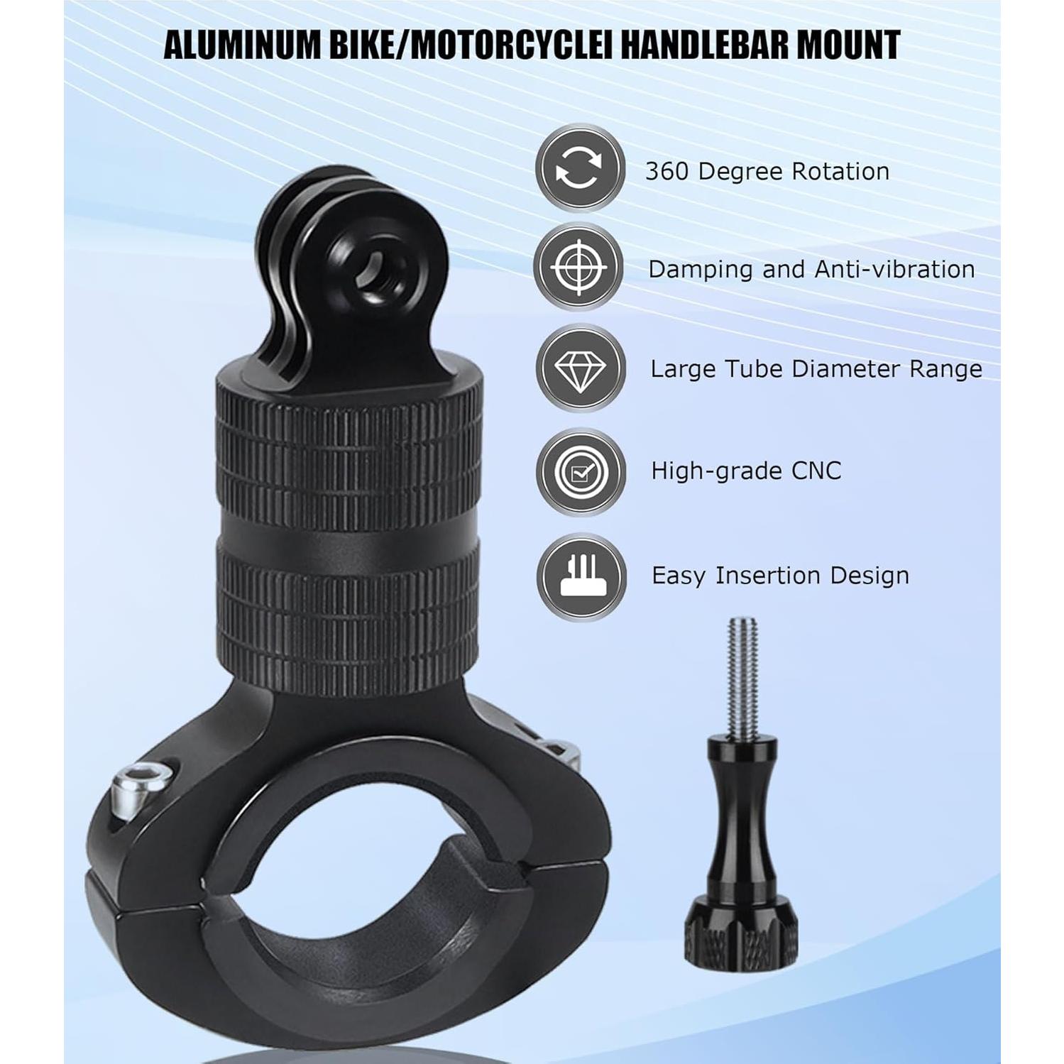 Soporte de Manillar Niewalda para Bicicleta y Motocicleta 360°