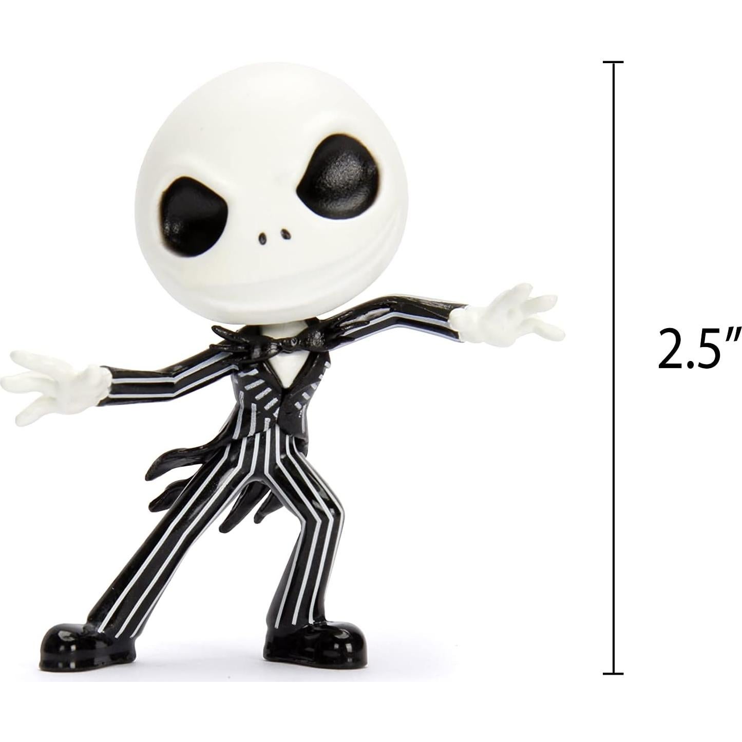 Paquete de 4 figuras de metal fundido Disney El extraño mundo de Jack