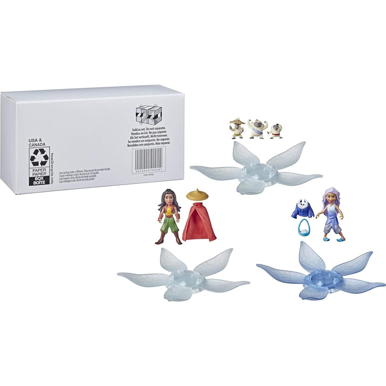 Caja Sorpresa Disney Princess Raya y El Último Dragón 3-Pack