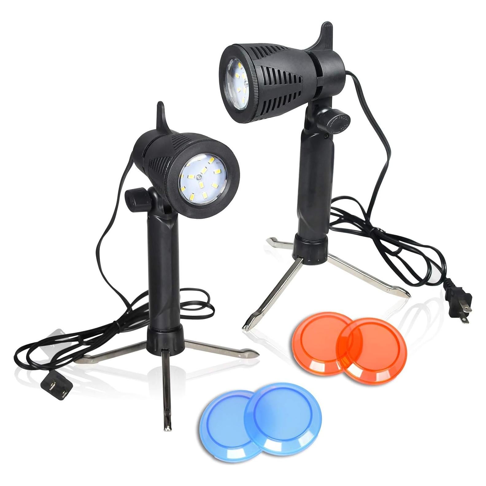 Lámpara LED EMART para Fotografía 5500K - 2 Juegos Portátil