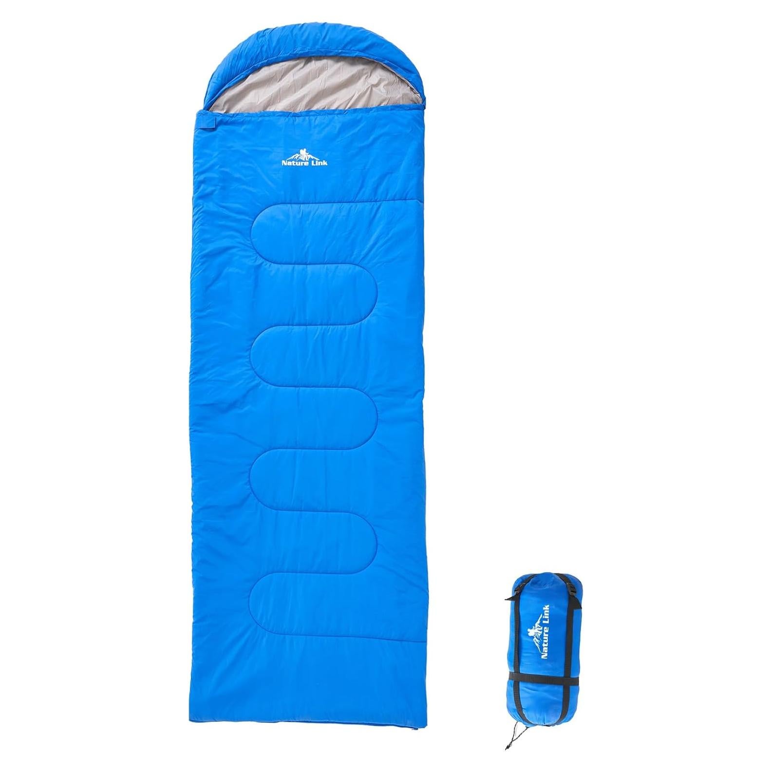 Saco de dormir Nature Link Zoysia-002 220x75cm 1.2kg Verde