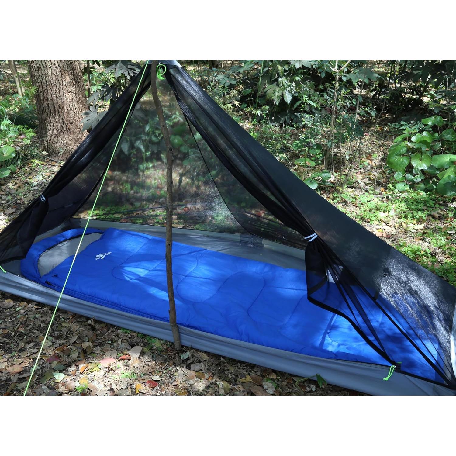 Saco de dormir Nature Link Zoysia-002 220x75cm 1.2kg Verde